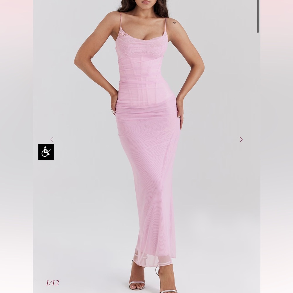 House of CB Nalini Corset Maxi Dress